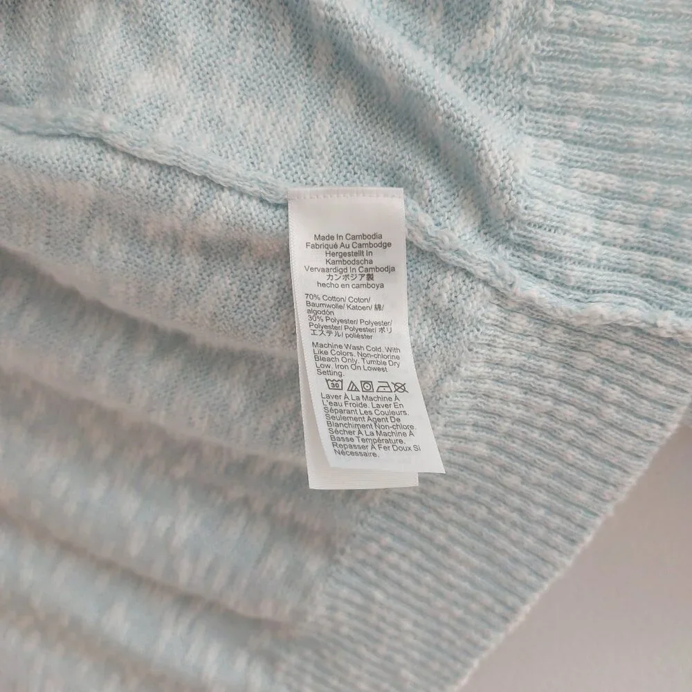 J. Crew Factory Beach Cardigan Light Turquoise S Women - Picture 5 of 10